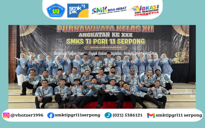 Purnawiyata Angkatan XXX SMKS TI PGRI 11 Serpong Tahun Pelajaran 2025/2026