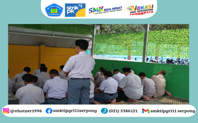 Meniti Ilmu, Menguatkan Iman: Sholat Dzuhur Berjamaah Menjadi Budaya Positif di SMKS TI PGRI 11 Serpong